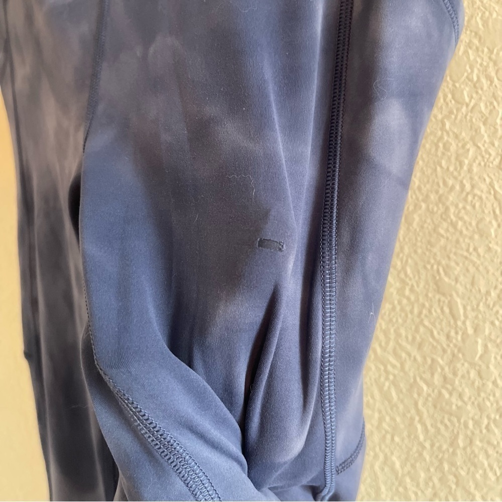 Lululemon Invigorate High Rise Tight 25" Diamond Dye Naval Blue Women’s Size 6 - Picture 5 of 7